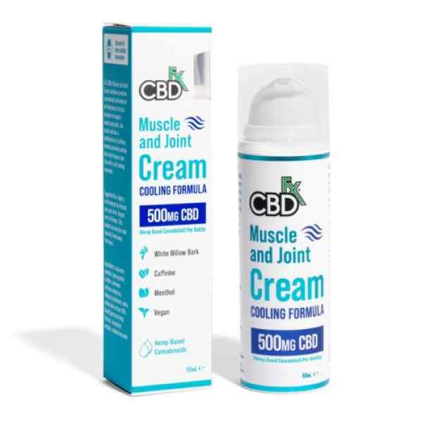 CBDFX 500mg CBD Muscle & Joint Cream
