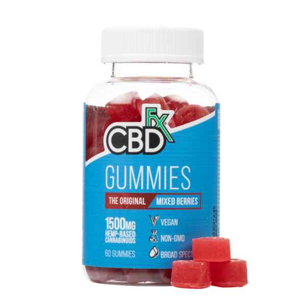 CBDFX Mixed Berry CBD Gummies